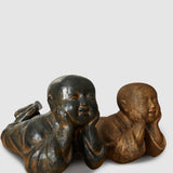 Resting Monk Statue