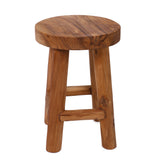 Java Teak Stool — Small